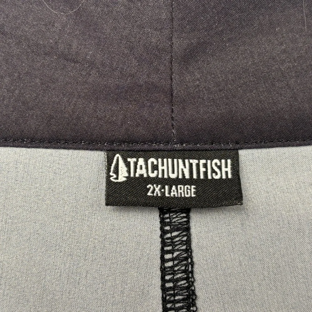 Tachuntfish Mens Board Shorts‎ Black Skeleton Fish Arrowhead Swim Trunks 2XL